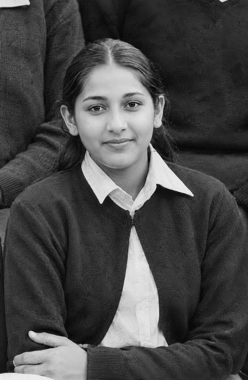 Prema Krishna Murthi school time photo