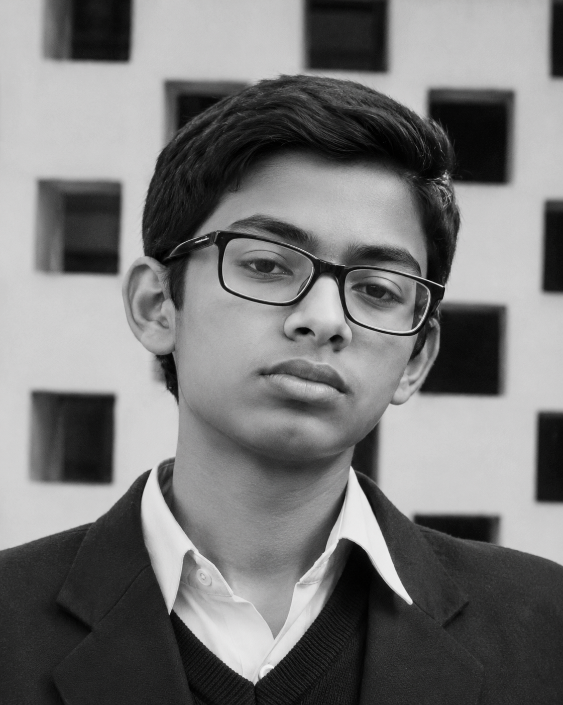 Uday Menon school time photo