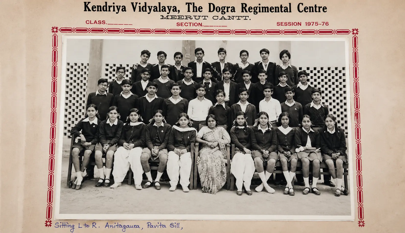 Golden jubilee reunion memory
